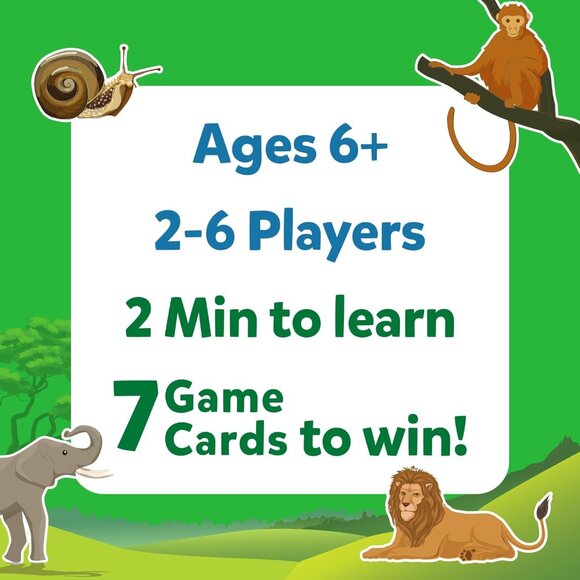 Skillmatics Guess in 10 Animal Planet  Fun Trivia Card Game for Ages 6 10 and up - Picture 6 of 9